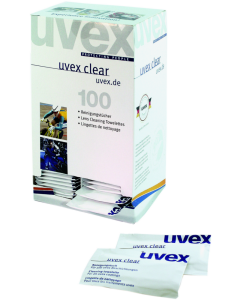 UVEX Lens cleaning towelettes 